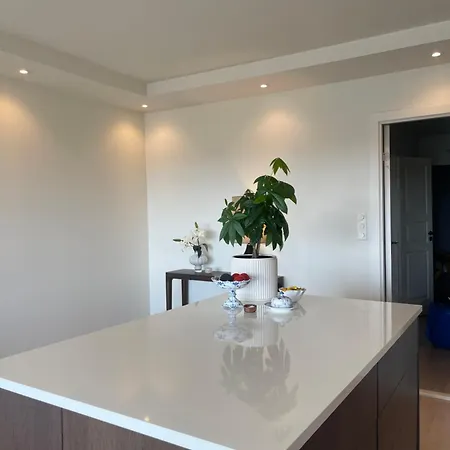 Apartment Beautiful Perched Above The With Stunning Views